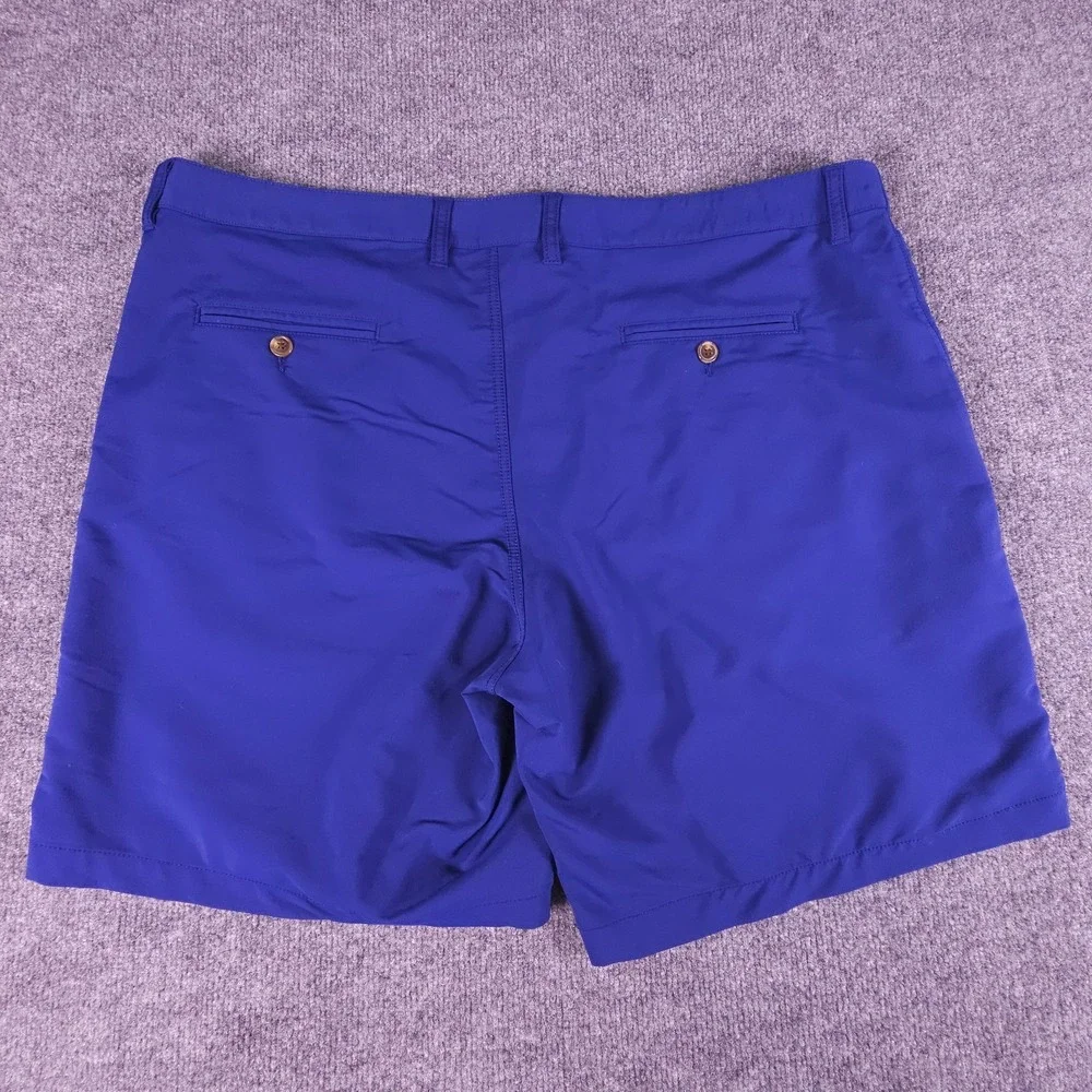 Turtleson Shorts Mens 42 Blue Chino Golf Dadcore Athleisure Preppy